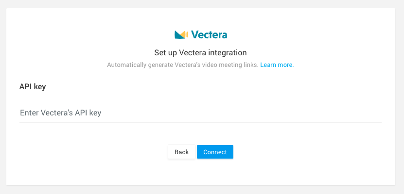 Vectera settings page.png