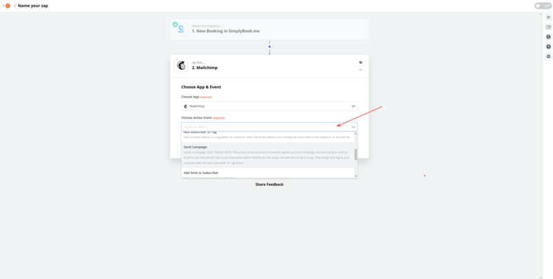 File:Select action on mailchimp side.png